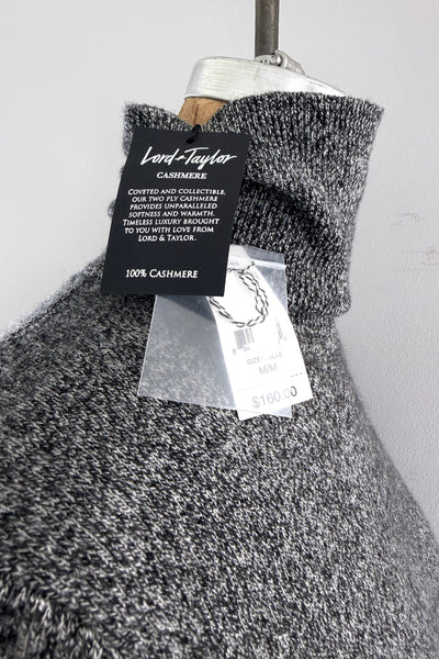 Salt & Pepper Cashmere Sweater