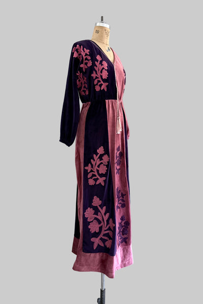 Vintage 1970s Velvet Maxi