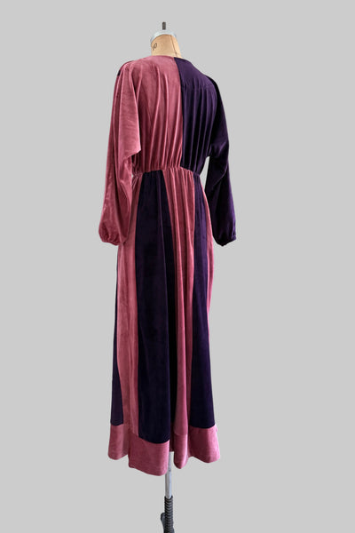 Vintage 1970s Velvet Maxi