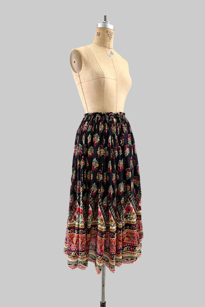 1970s India Skirt