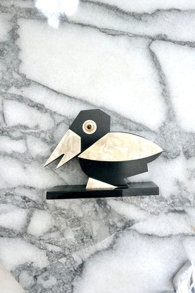 Rare Art Deco Toucan Match Holder