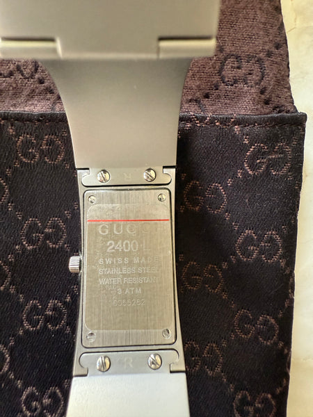 Gucci Watch Bangle 2400L