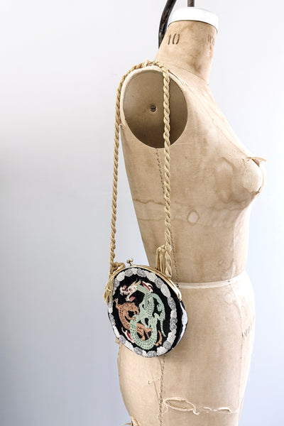 1940s Dragon Purse