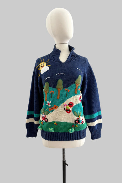 SPRING CLEANING - 90s  Sweater