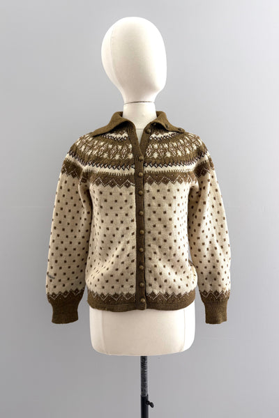 1960s Nordic Sweater