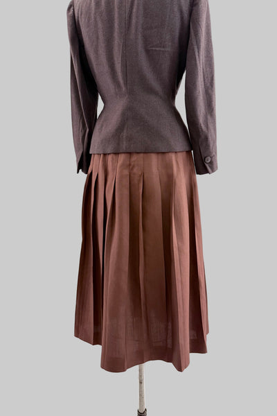 Vintage Pleated Skirt