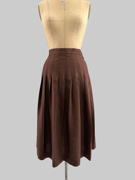 Vintage Pleated Skirt