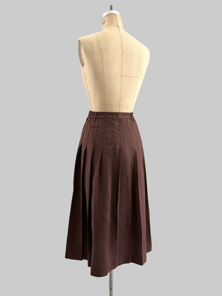 Vintage Pleated Skirt