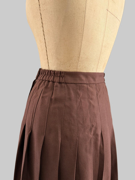 Vintage Pleated Skirt
