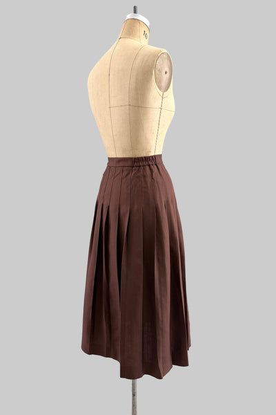 Vintage Pleated Skirt