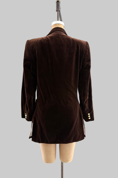 Rich Brown Blazer Jacket