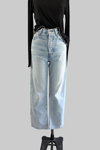 Levi's Button Fly Light Wash Jeans