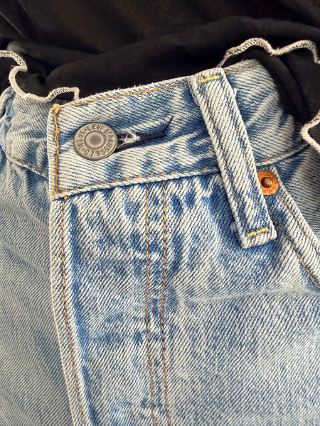 Levi's Button Fly Light Wash Jeans
