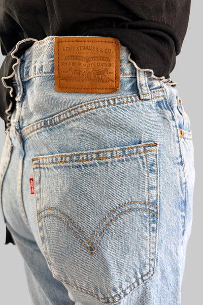 Levi's Button Fly Light Wash Jeans