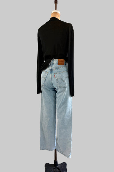 Levi's Button Fly Light Wash Jeans