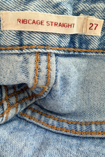 Levi's Button Fly Light Wash Jeans
