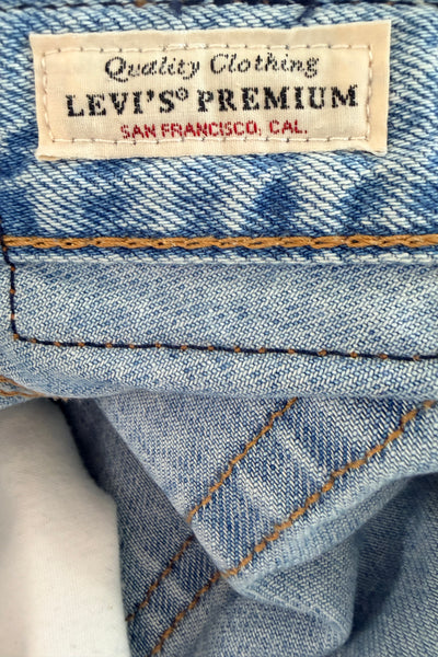 Levi's Button Fly Light Wash Jeans