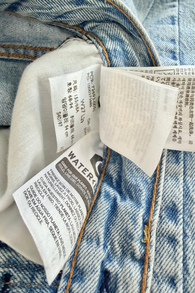 Levi's Button Fly Light Wash Jeans