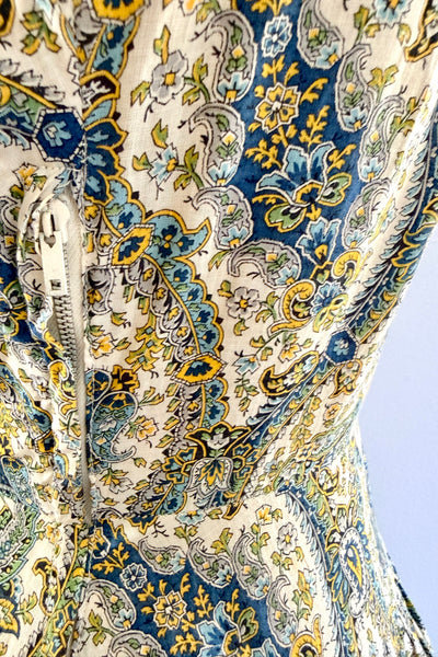 Vintage 1950s Floral Dress