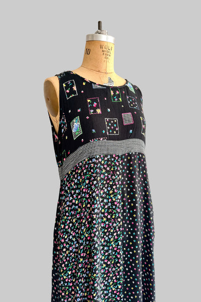 Vintage Printed Dress