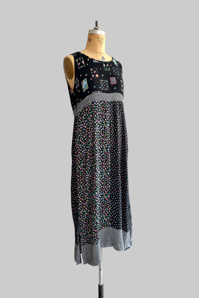Vintage Printed Dress