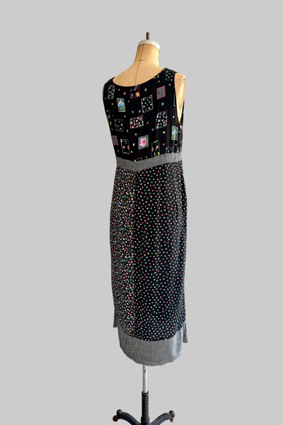 Vintage Printed Dress