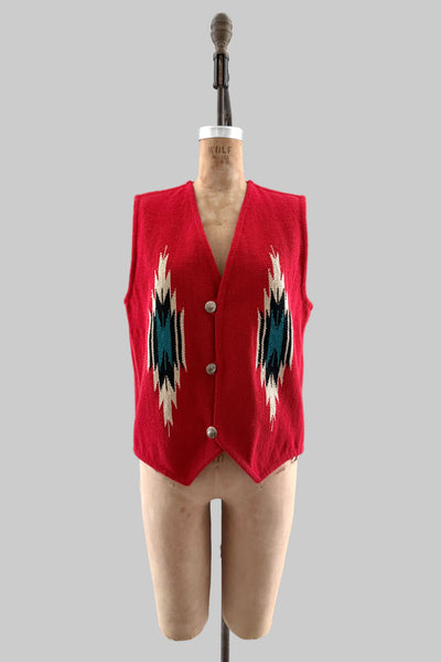 Chimayo Red Vest