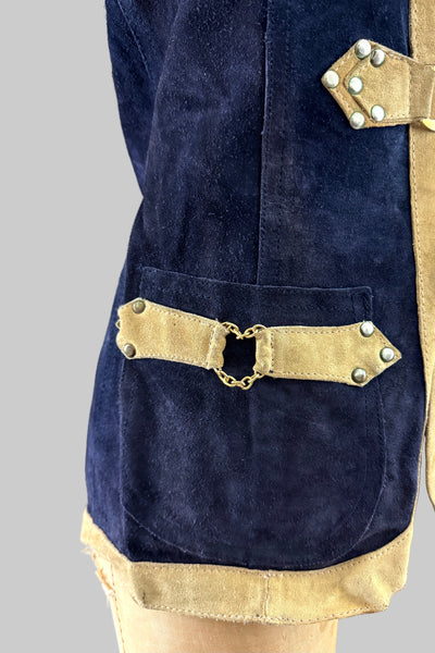 1970s Suede Leather Vest