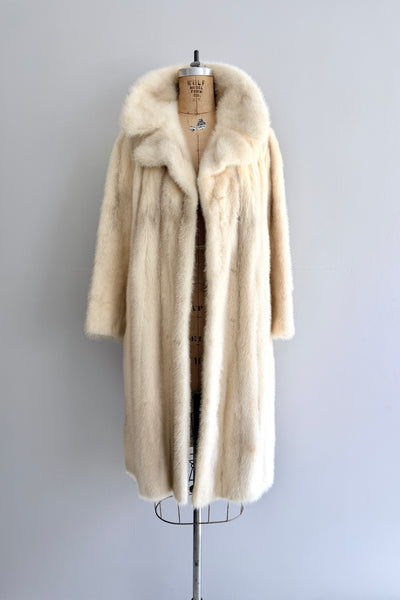 Rare GALANOS Mink Fur Coat
