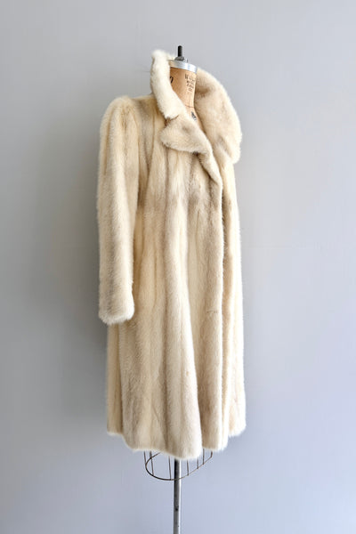 Rare GALANOS Mink Fur Coat