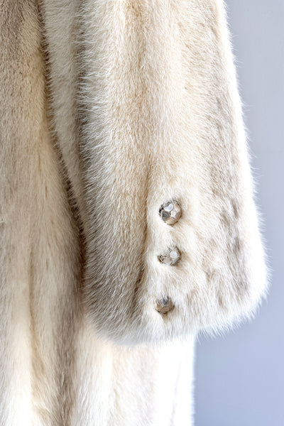 Rare GALANOS Mink Fur Coat
