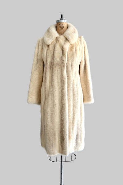 Rare GALANOS Mink Fur Coat