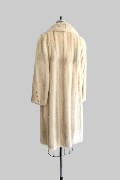 Rare GALANOS Mink Fur Coat