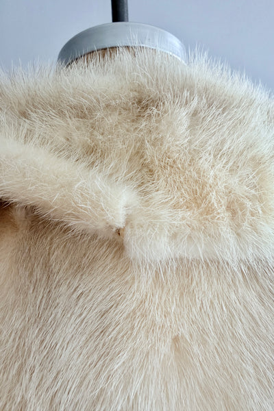 Rare GALANOS Mink Fur Coat