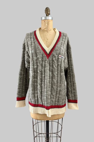 SPRING CLEANING - 90s  Fila Sweater