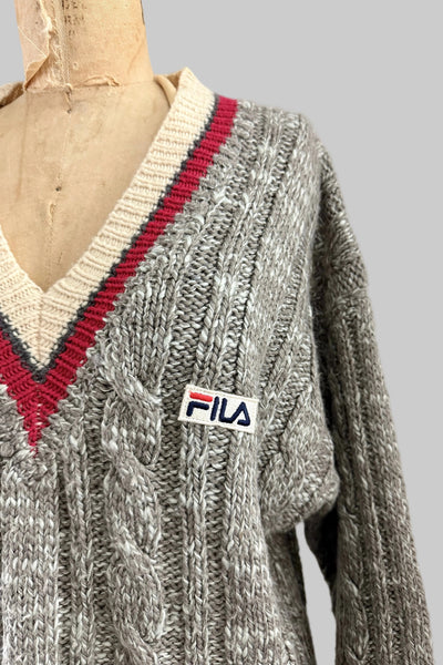 SPRING CLEANING - 90s  Fila Sweater
