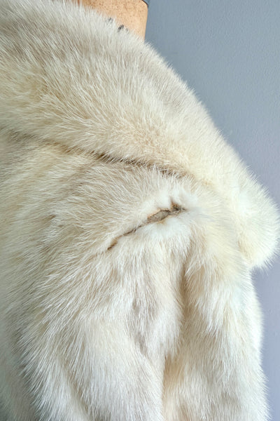 Rare GALANOS Mink Fur Coat