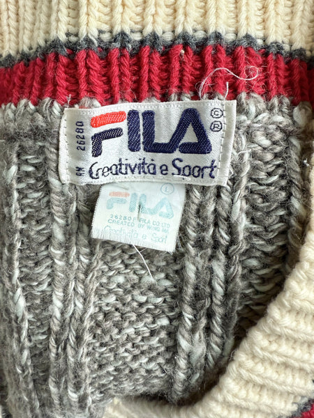 SPRING CLEANING - 90s  Fila Sweater