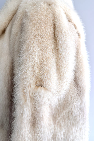 Rare GALANOS Mink Fur Coat