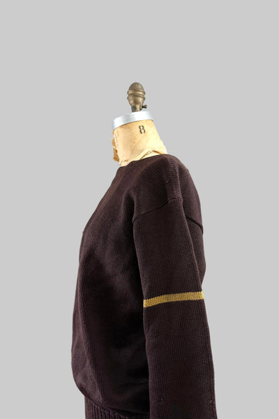 1940s Brown Sweater