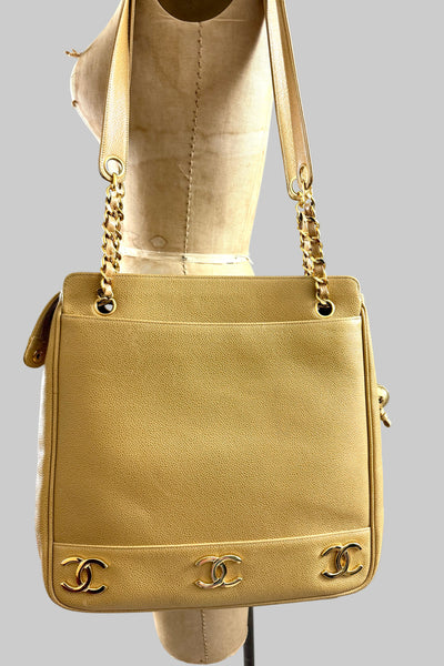 Chanel Triple CC Tote Bag