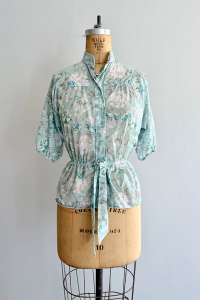 Vintage 70s Semi Sheer Top