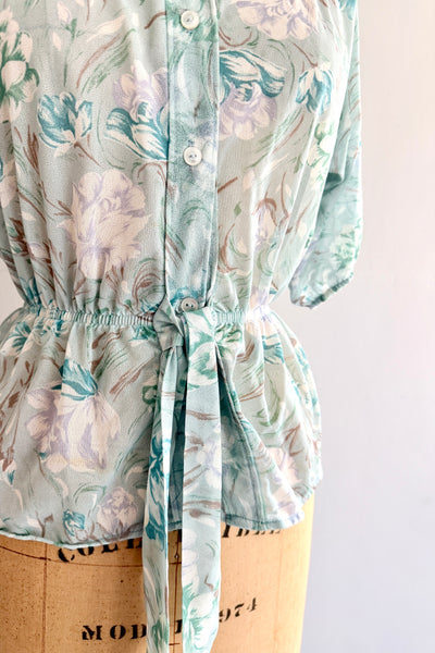 Vintage 70s Semi Sheer Top
