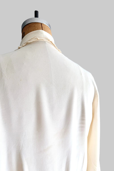 Vintage 1950s Eisenberg & Sons Ruffle Blouse