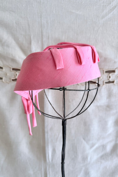Vintage 1960s Pink Hat
