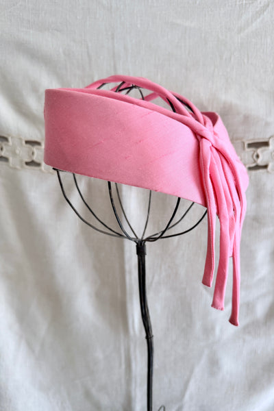 Vintage 1960s Pink Hat