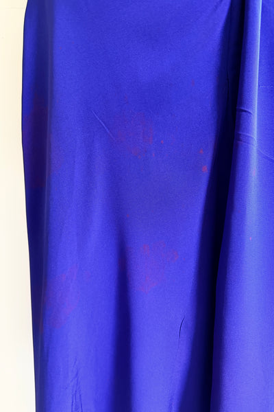 Vintage 1940s Blurple Long  Gown