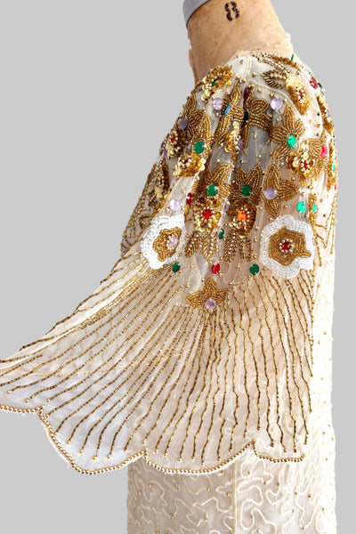 Vintage Market Day Beaded Blouse