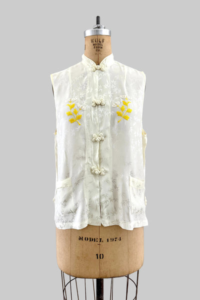 1950s Chinoiserie Top