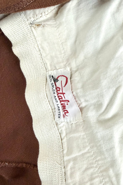 1940s Catalina Swimsuit Playsuit